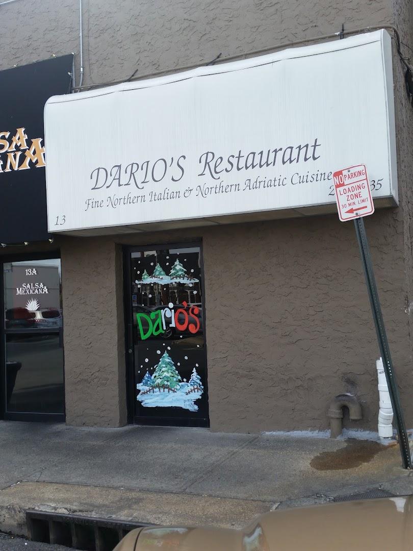 Dario's Menu