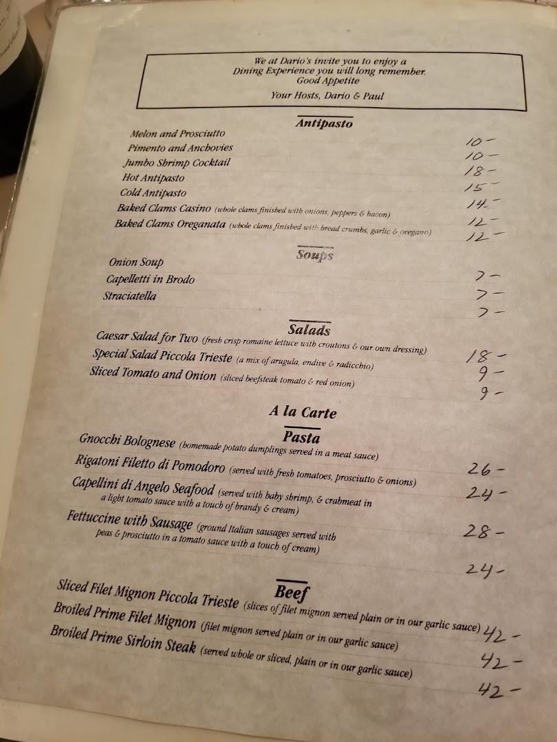 Dario's Menu image 2